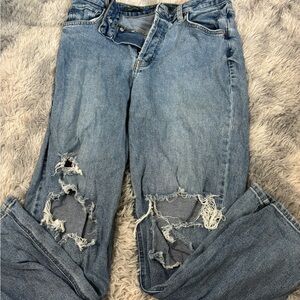 Wild Fable Light Blue Distressed Boyfriend Jeans